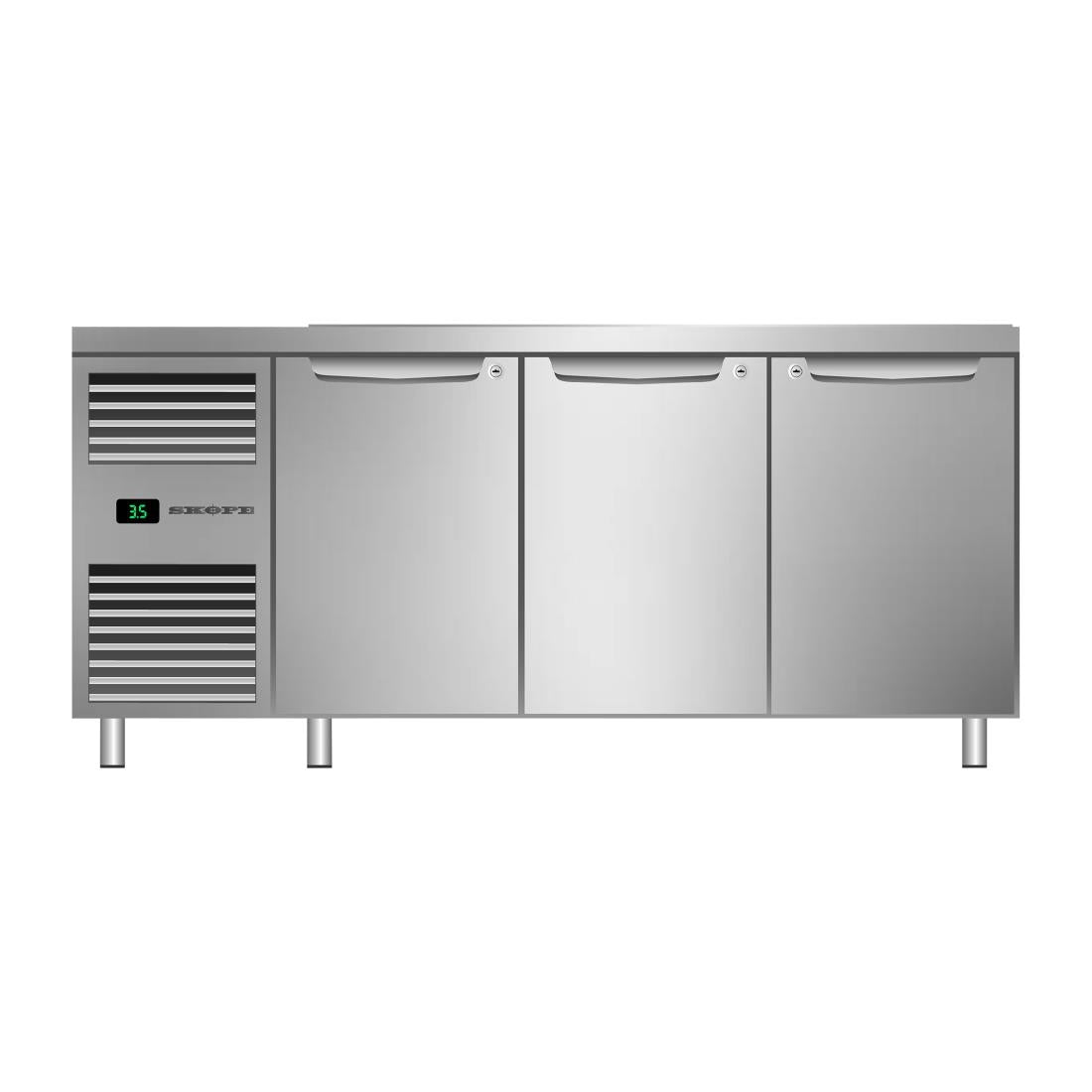 SKOPE ProSpec PG13.PPS.3.SD Salad Prep Fridge GN 1/3 • PAS-JC128