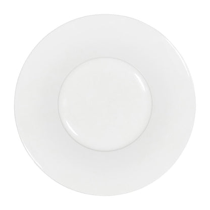 Tablekraft Core Pasta Plate Angled Flare Rim White - 210X37mm (6 Pack) (Material: Porcelain. Pack Quantity: 6) • PAS-JC148