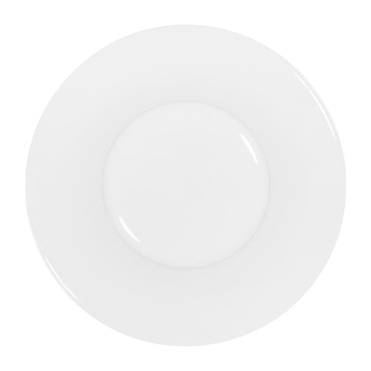 Tablekraft Core Pasta Plate Angled Flare Rim White - 260X43mm (3 Pack) (Material: Porcelain. Pack Quantity: 3) • PAS-JC149