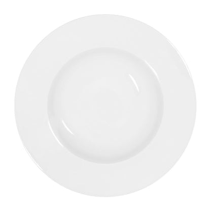 Tablekraft Core Pasta Plate Wide Rim White - 270X60mm (3 Pack) (Material: Porcelain. Pack Quantity: 3) • PAS-JC151