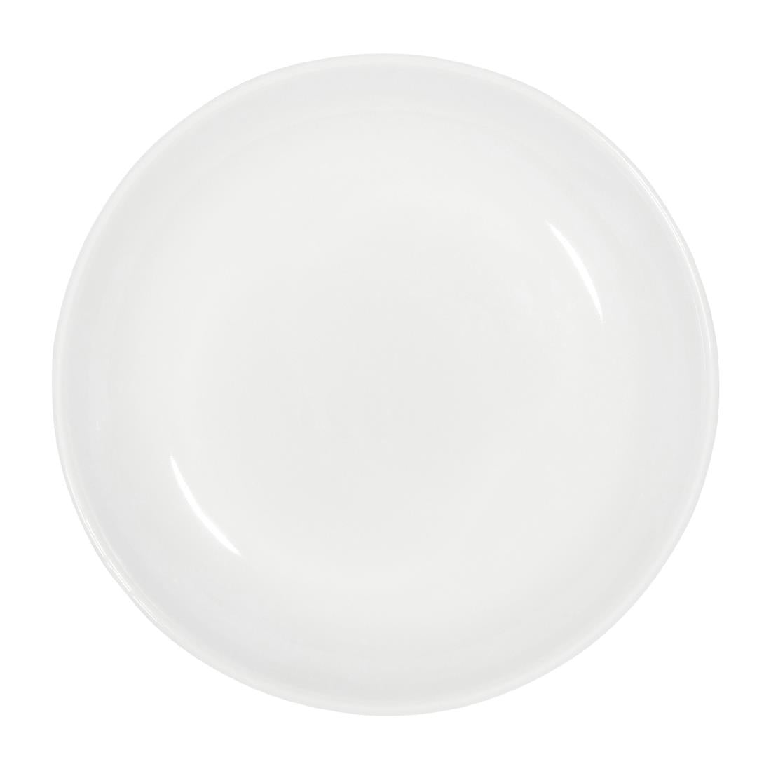Tablekraft Core Round Deep Coupe Bowl White - 225X40mm (4 Pack) (Material: Porcelain. Pack Quantity: 4) • PAS-JC153