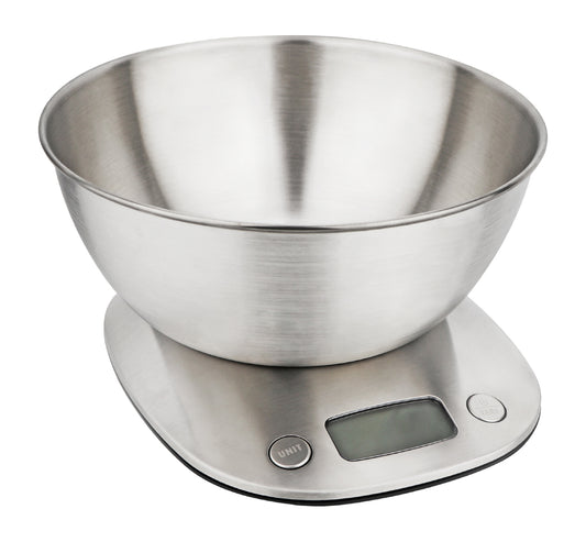 Cuisena 5kg Kitchen Scale with Bowl Stainless Steel • PAS-JC167