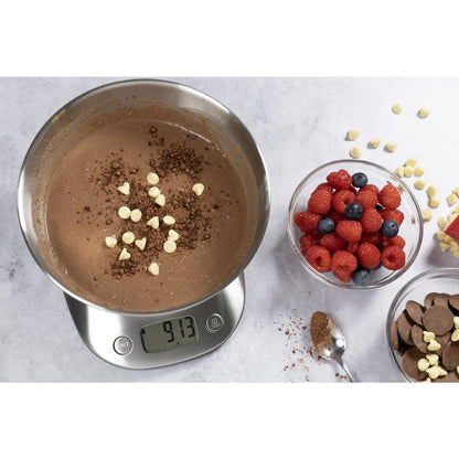Cuisena 5kg Kitchen Scale with Bowl Stainless Steel • PAS-JC167