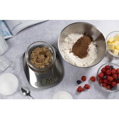 Cuisena 5kg Kitchen Scale with Bowl Stainless Steel • PAS-JC167
