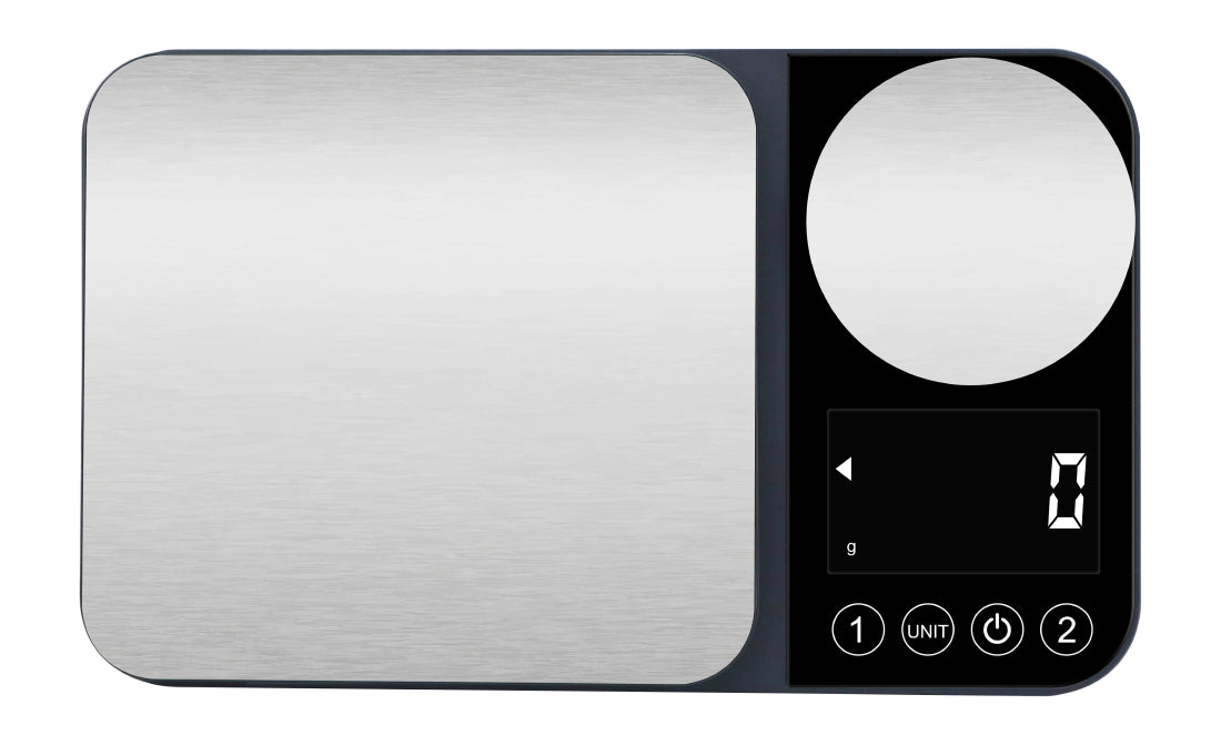 Cuisena 2 in 1 Scale 5kg Silver • PAS-JC168