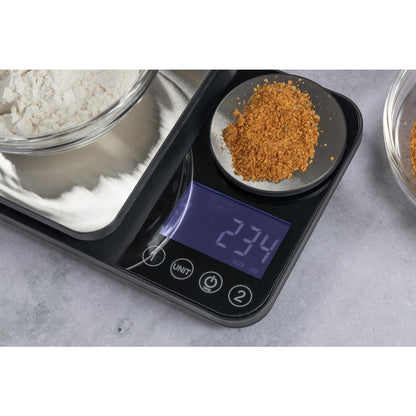 Cuisena 2 in 1 Scale 5kg Silver • PAS-JC168