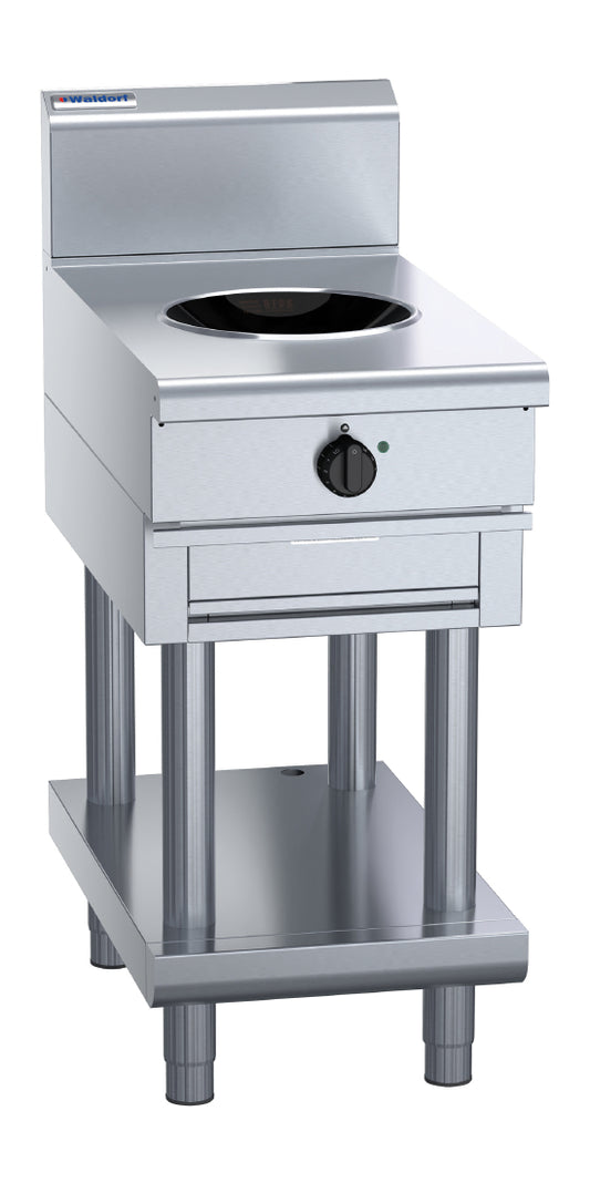 Waldorf 800 Series IN8100W3-LS Leg Stand Induction Wok 450mm • PAS-JC184
