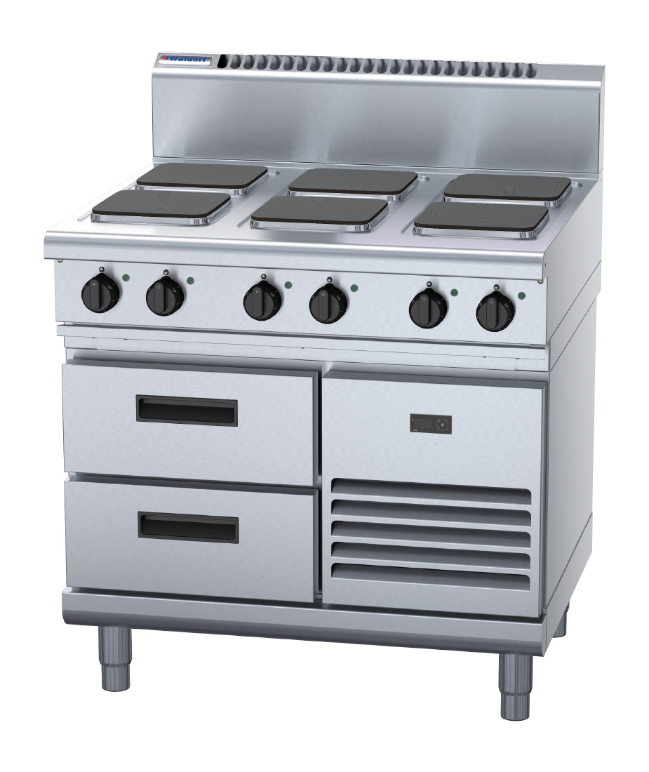 Waldorf 800 Series RN8600SE-RB Refrigerated Base Cooktop 900mm • PAS-JC187