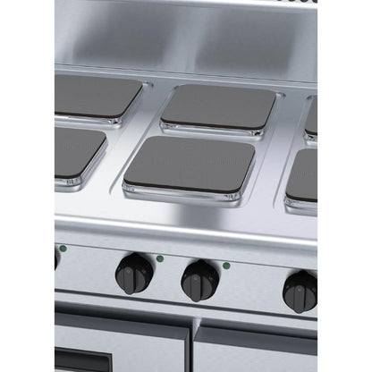 Waldorf 800 Series RN8600SE-RB Refrigerated Base Cooktop 900mm • PAS-JC187