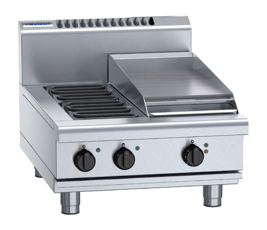 Waldorf 800 Series RN8403E-B Benchtop Model Cooktop & Griddle 600mm • PAS-JC192