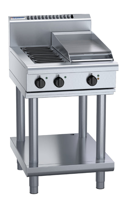 Waldorf 800 Series RN8403E-LS Leg Stand Cooktop & Griddle 600mm • PAS-JC193