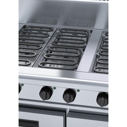 Waldorf 800 Series RN8600E-RB Refrigerated Base Cooktop 900mm • PAS-JC198