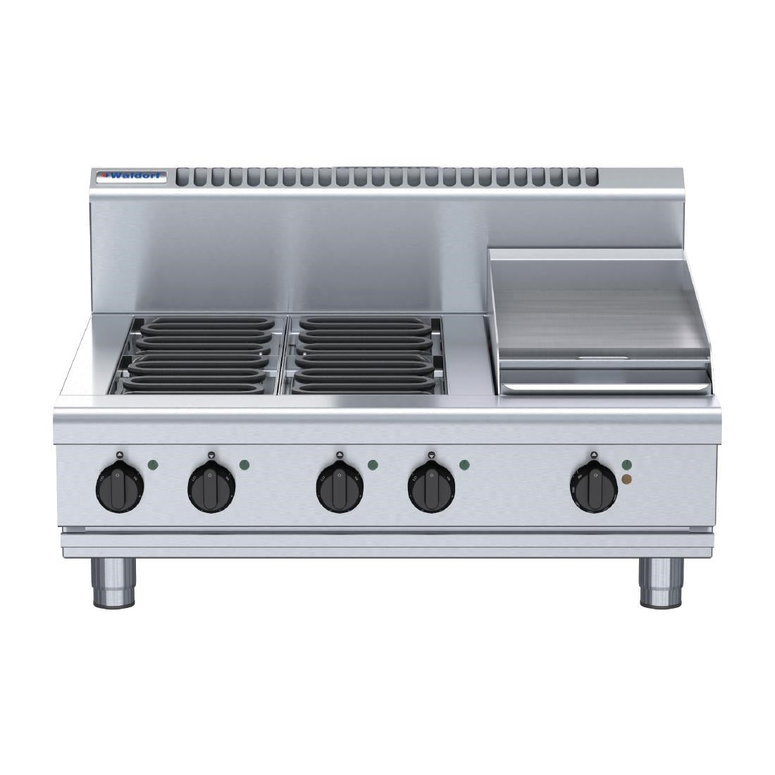Waldorf 800 Series RN8603E-B Benchtop Model Cooktop & Griddle 900mm • PAS-JC199