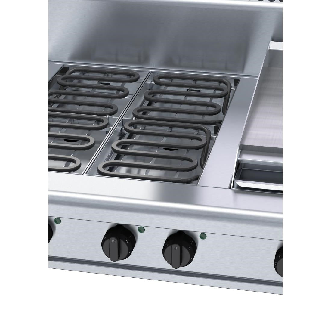 Waldorf 800 Series RN8603E-B Benchtop Model Cooktop & Griddle 900mm • PAS-JC199