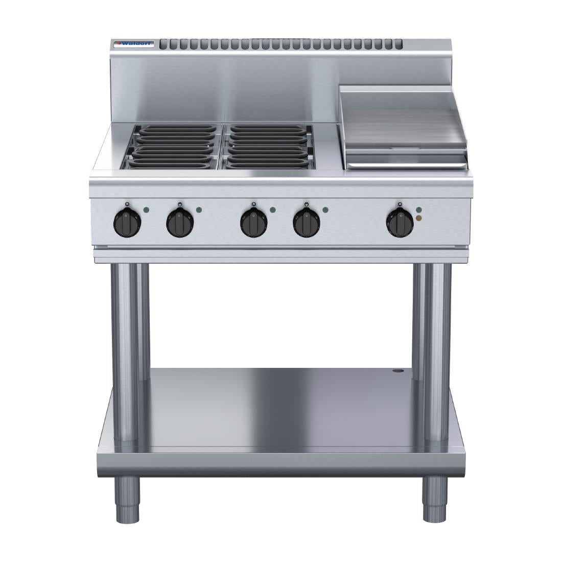 Waldorf 800 Series RN8603E-LS Leg Stand Cooktop & Griddle 900mm • PAS-JC200