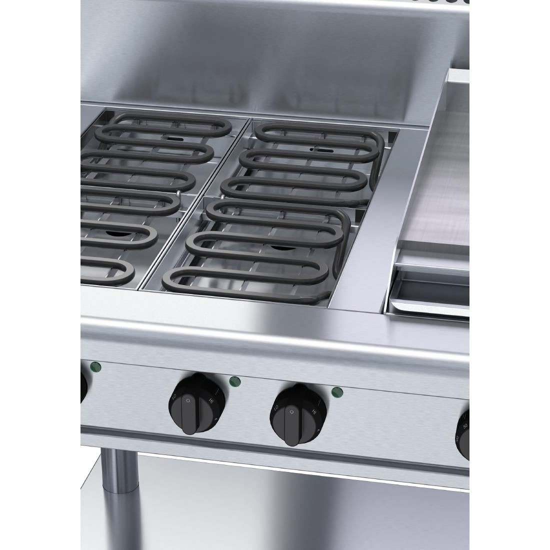 Waldorf 800 Series RN8603E-LS Leg Stand Cooktop & Griddle 900mm • PAS-JC200