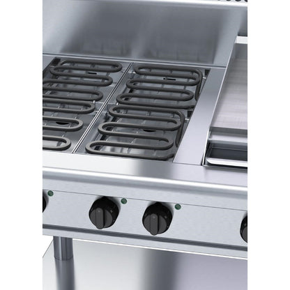 Waldorf 800 Series RN8603E-LS Leg Stand Cooktop & Griddle 900mm • PAS-JC200