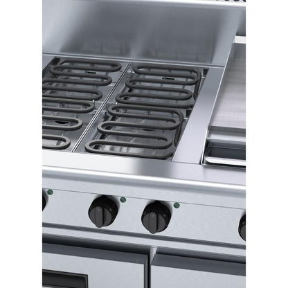 Waldorf 800 Series RN8603E-RB Refrigerated Base Cooktop & Griddle 900mm • PAS-JC201