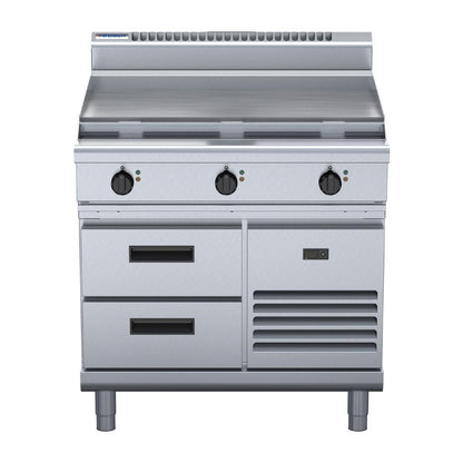Waldorf 800 Series RN8609E-RB Refrigerated Base Cooktop & Griddle 900mm • PAS-JC207