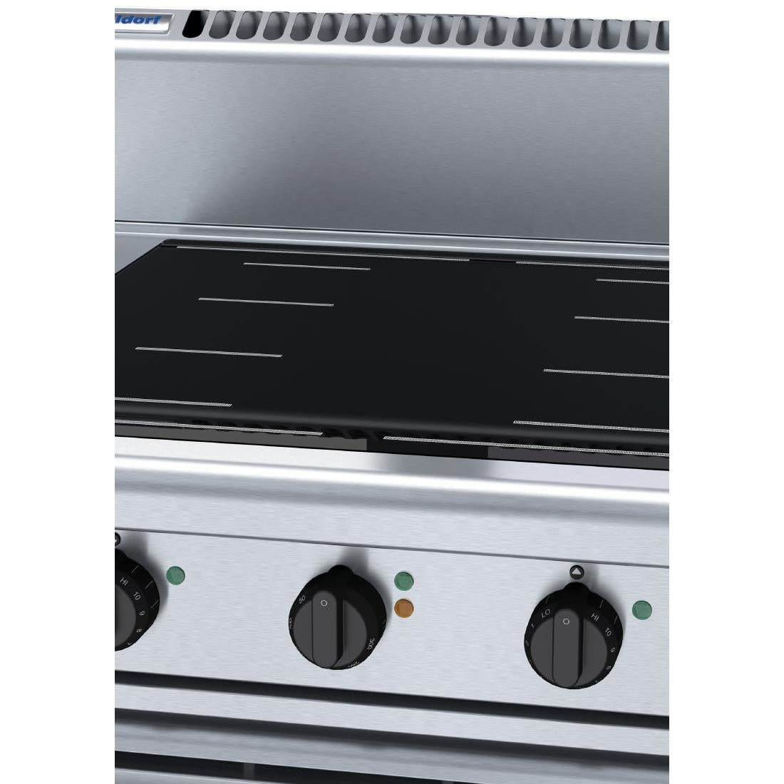 Waldorf 800 Series IN8410ECF Induction Range Convection Oven 900mm • PAS-JC208