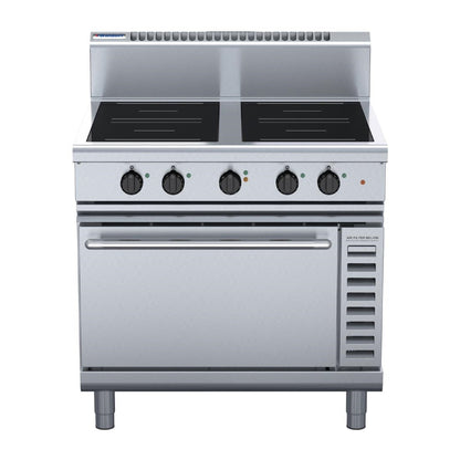 Waldorf 800 Series IN8410ECR3 Induction Range Convection Oven 900mm • PAS-JC209