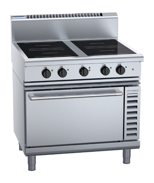 Waldorf 800 Series IN8410ECR3 Induction Range Convection Oven 900mm • PAS-JC209