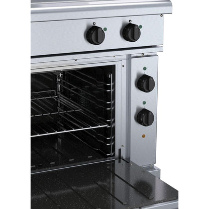 Waldorf 800 Series RN8114E Electric Solid Top Static Oven Range 900mm (Power: 10.8kw. Cooking area: 750X570mm. 4 heating zones. RN8114E) • PAS-JC211