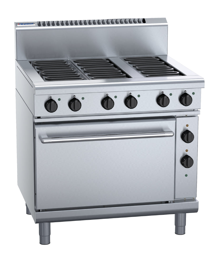Waldorf 800 Series RN8610E Electric Range Static Oven 900mm • PAS-JC213