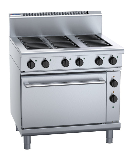 Waldorf 800 Series RN8610E Electric Range Static Oven 900mm • PAS-JC213