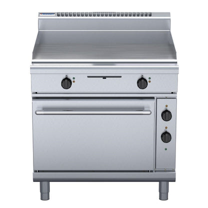 Waldorf 800 Series GP8910E Electric Griddle Static Oven Range 900mm • PAS-JC218