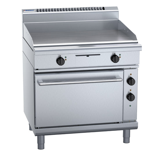 Waldorf 800 Series GP8910EC Electric Griddle Convect Oven Range 900mm • PAS-JC219