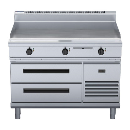 Waldorf 800 Series GP8120E-RB Refrigerated Base Electric Griddle 1200mm • PAS-JC227