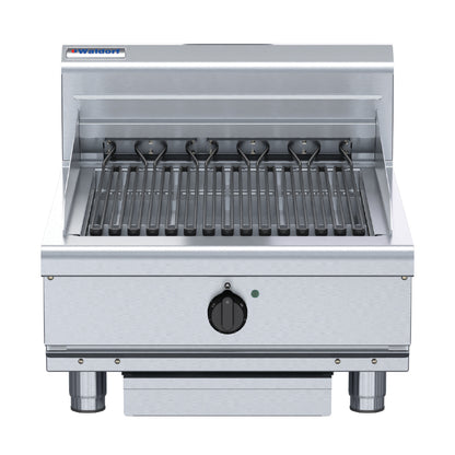 Waldorf 800 Series CH8600ED-B Benchtop Model Electric Chargrill 600mm (Cooking surface: 400x590mm. CH8600ED-B) • PAS-JC233