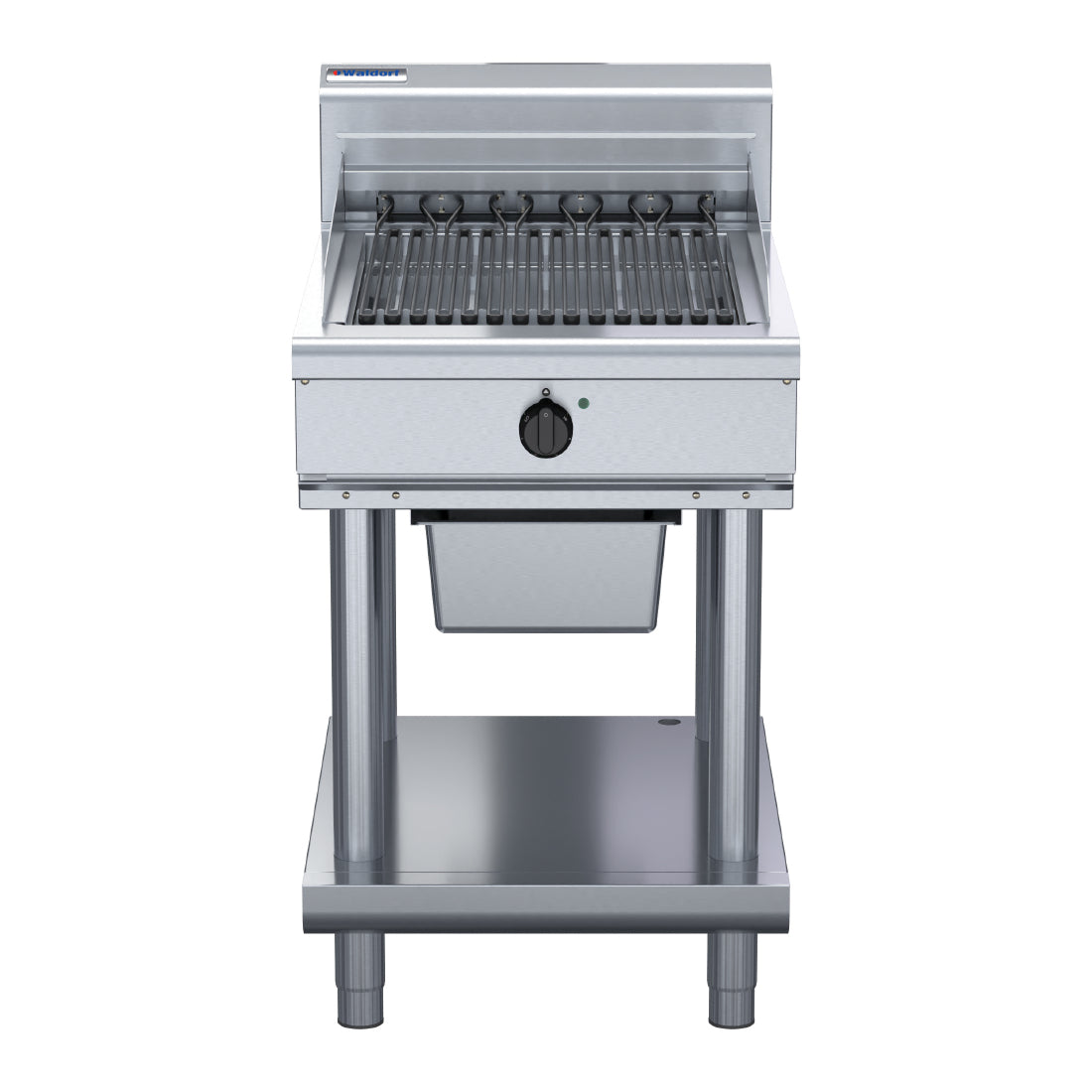 Waldorf 800 Series CH8600ED-LS Leg Stand Electric Chargrill 600mm (Cooking surface: 400x590mm. CH8600ED-LS) • PAS-JC234