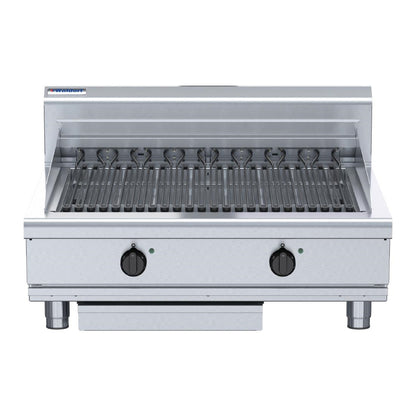 Waldorf 800 Series CH8900ED-B Benchtop Model Electric Chargrill 900mm (Cooking surface: 730x590mm. CH8900ED-B) • PAS-JC235