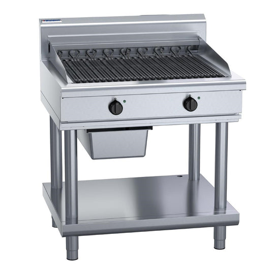 Waldorf 800 Series CH8900ED-LS Leg Stand Electric Chargrill 900mm (Cooking surface: 730x590mm. CH8900ED-LS) • PAS-JC236