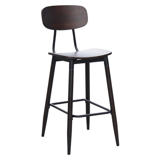 Durafurn Austin Barstool Wenge Ply Seat & Backrest (2 Pack) (Seat Height: 750mm. Wenge Ply Seat & Backrest. 2 Pack) • PAS-JC270