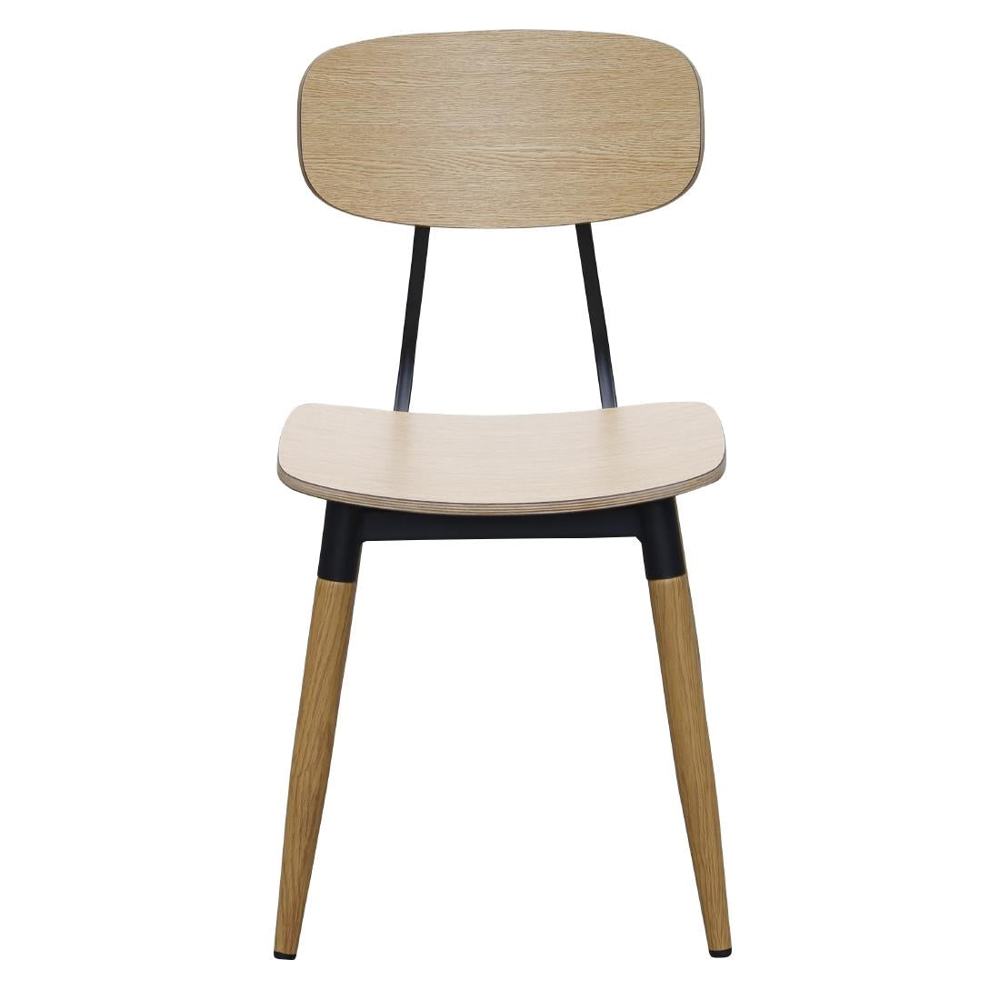 Durafurn Austin Chair Natural Ply Seat & Natural Backrest (2 Pack) (Seat Height: 450mm. Natural Ply Seat & Natural Backrest. 2 Pack) • PAS-JC273