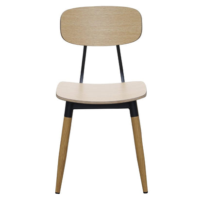 Durafurn Austin Chair Natural Ply Seat & Natural Backrest (2 Pack) (Seat Height: 450mm. Natural Ply Seat & Natural Backrest. 2 Pack) • PAS-JC273