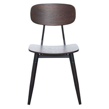 Durafurn Austin Chair Wenge Ply Seat & Backrest (2 Pack) (Seat Height: 450mm. Wenge Ply Seat & Backrest. 2 Pack) • PAS-JC274