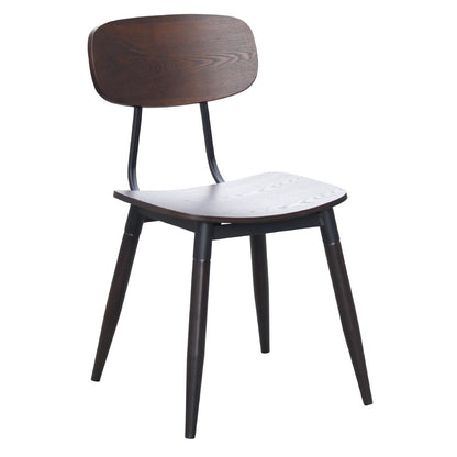 Durafurn Austin Chair Wenge Ply Seat & Backrest (2 Pack) (Seat Height: 450mm. Wenge Ply Seat & Backrest. 2 Pack) • PAS-JC274