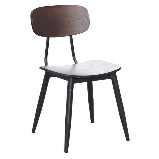 Durafurn Austin Chair Wenge Ply Seat & Backrest (2 Pack) (Seat Height: 450mm. Wenge Ply Seat & Backrest. 2 Pack) • PAS-JC274