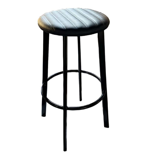 Durafurn Portland 750H Barstool Black Frame & Vinyl Seat (2 Pack) (Seat Height: 750mm. Black Frame & Vinyl Seat. 2 Pack) • PAS-JC275