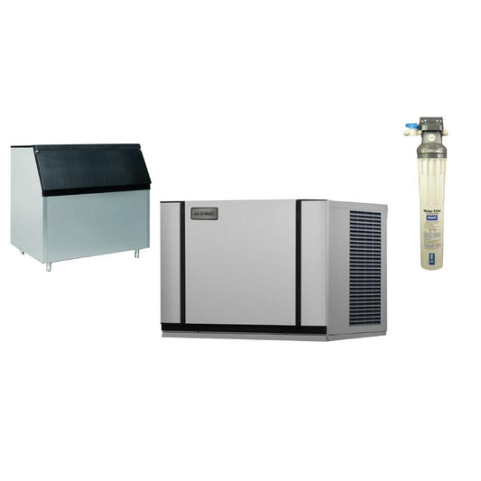 Ice-O-Matic Modular IceCube Maker 265kg e/24hr with 460kg Bin & Filter • PAS-JC310