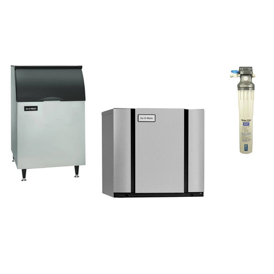 Ice-O-Matic Modular IceCube Maker 418kg e/24hr with 232kg Bin & Filter • PAS-JC314