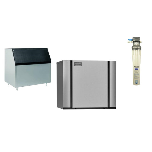 Ice-O-Matic Modular IceCube Maker 708kg e/24hr with 460kg Bin & Filter • PAS-JC322