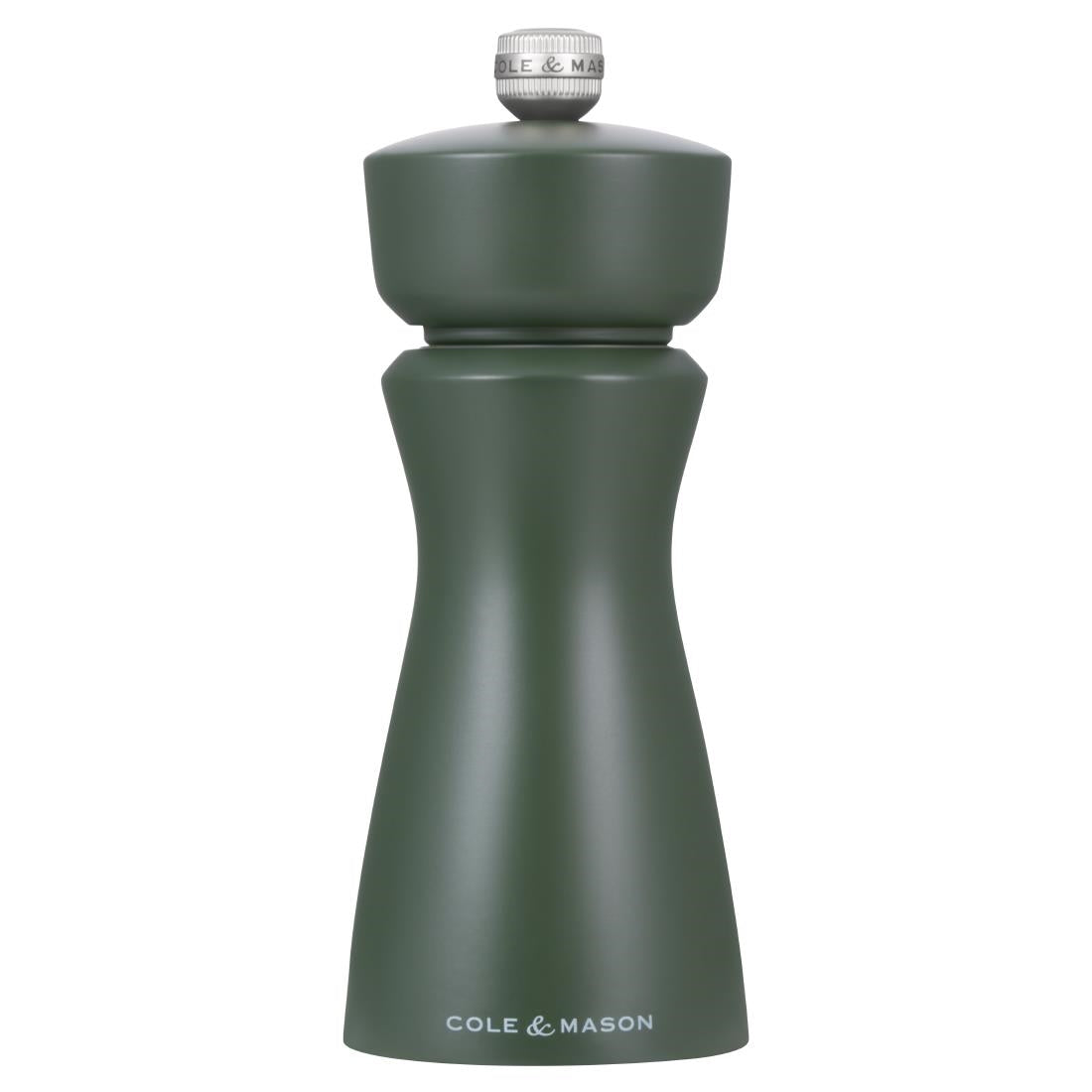 Cole & Mason Kenton Rubberwood Salt & Pepper Mill Rosemary 60x150mm (Colour: Rosemary. 60x60x 150mm) • PAS-JC327