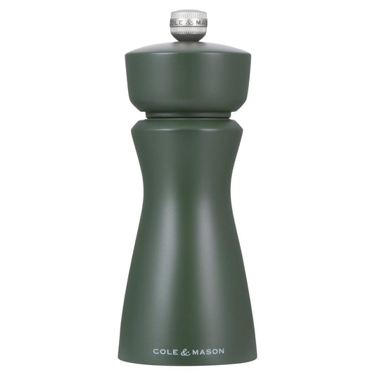 Cole & Mason Kenton Rubberwood Salt & Pepper Mill Rosemary 60x150mm (Colour: Rosemary. 60x60x 150mm) • PAS-JC327