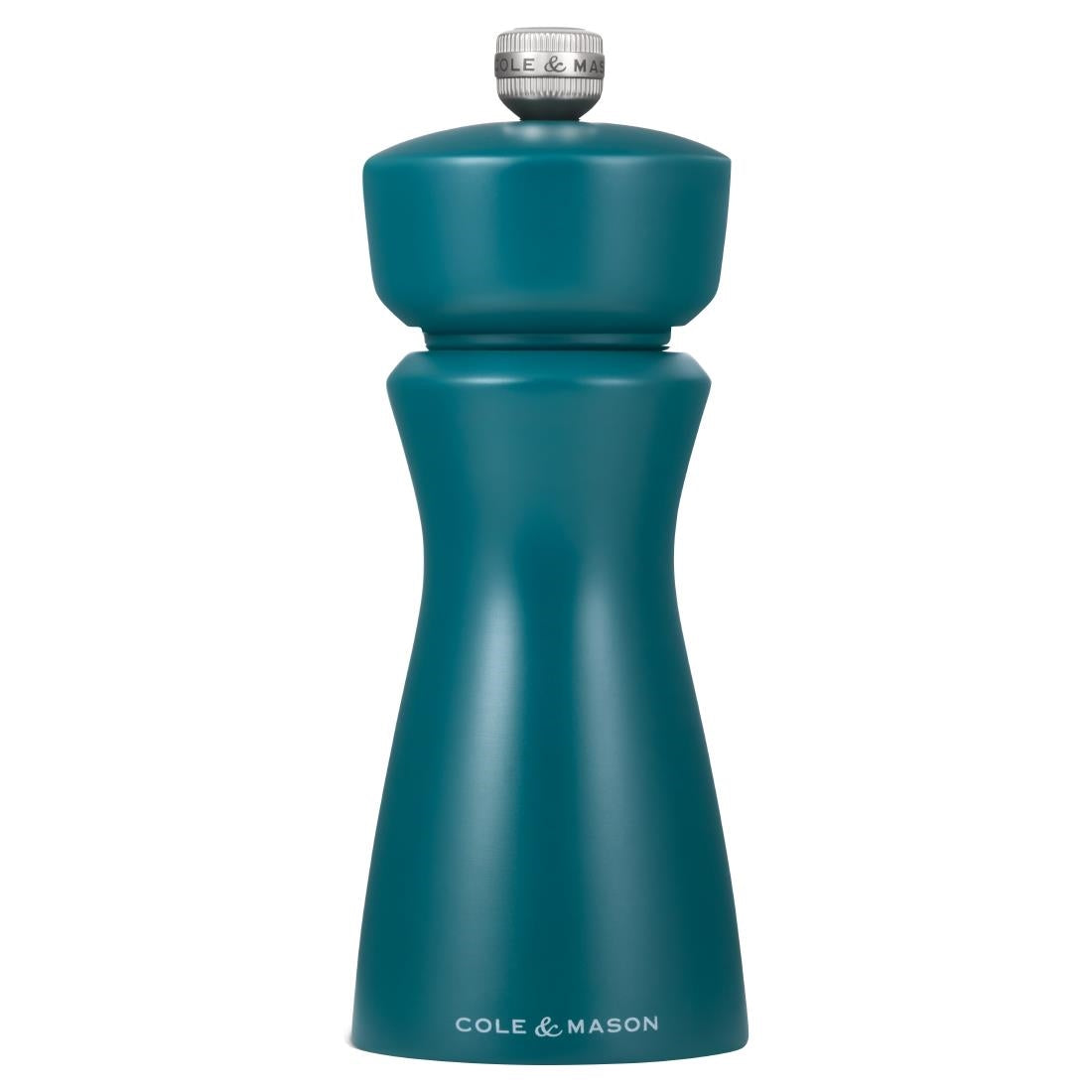 Cole & Mason Kenton Rubberwood Salt & Pepper Mill Sea Salt  60x150mm (Colour: Seasalt. 60x60x150mm) • PAS-JC329