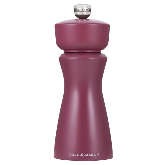 Cole & Mason Kenton Rubberwood Salt & Pepper Mill Sichuan Pepper 60x150mm (Colour: Sichaun Pepper. 60x60x150mm) • PAS-JC331